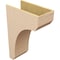 Ekena Millwork 11"W x 22"D x 33"H Classic Legacy Rough Cedar Woodgrain TimberThane Corbel, Primed Tan CORUR11X22X33LGYRCPR - alternate 4